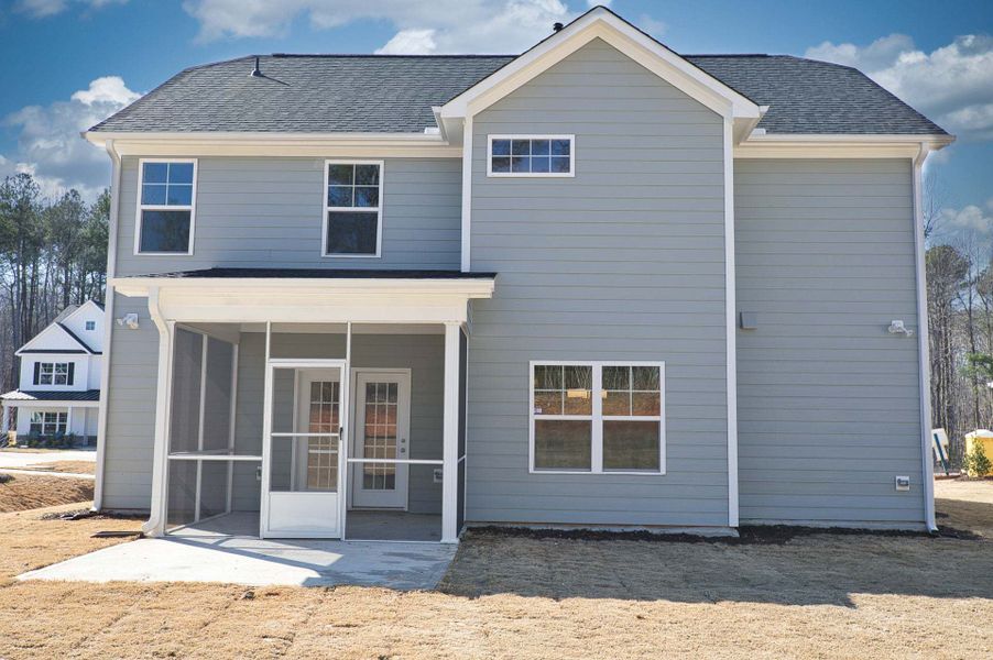 Screened Porch with Patio Option