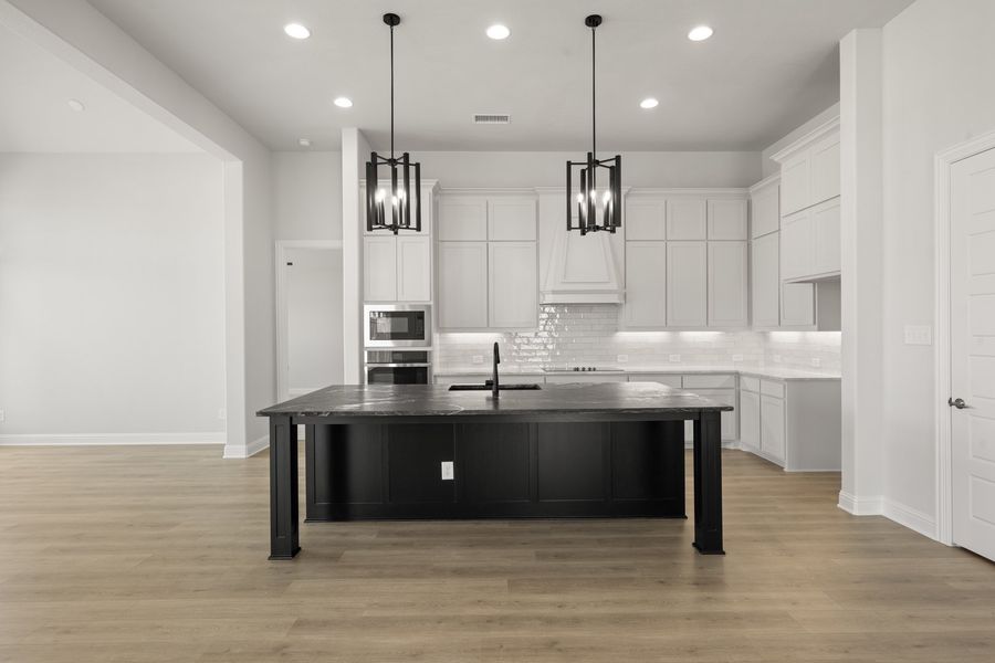 Furnished interior view inside a new home in Hayes Crossing, Midlothian (Image 4).