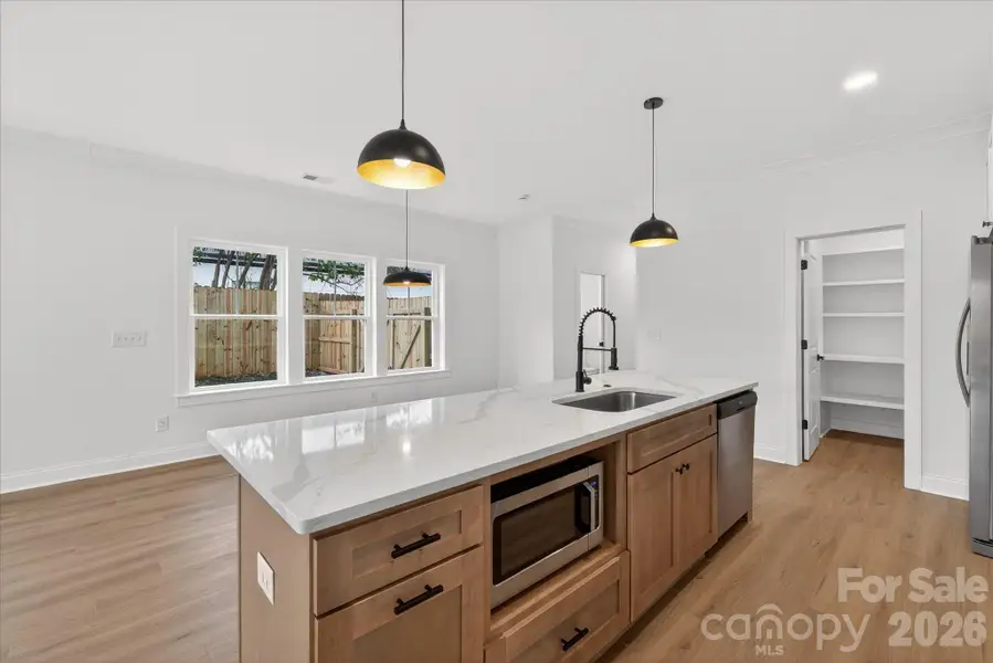 Furnished interior view inside a new home in , Charlotte (Image 8).