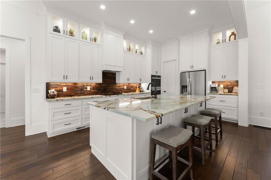 Furnished interior view inside a new home in , Cleveland (Image 15).