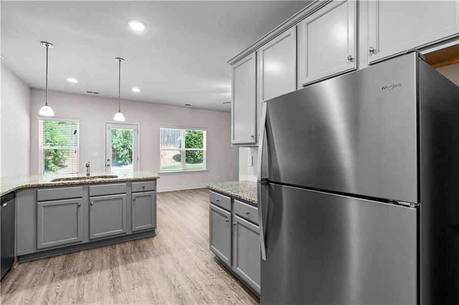 Furnished interior view inside a new home in , Covington (Image 30).