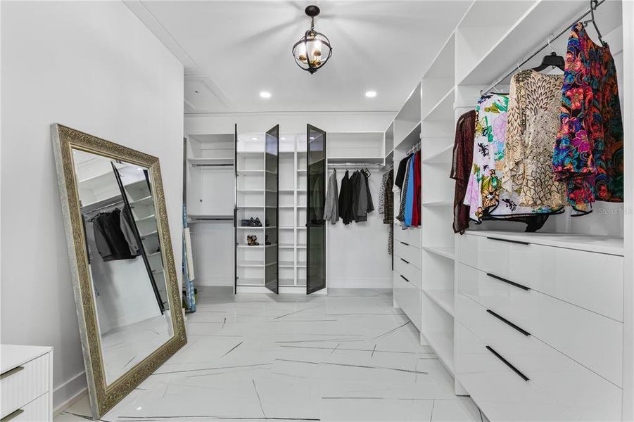 Furnished interior view inside a new home in , St. Petersburg (Image 35).