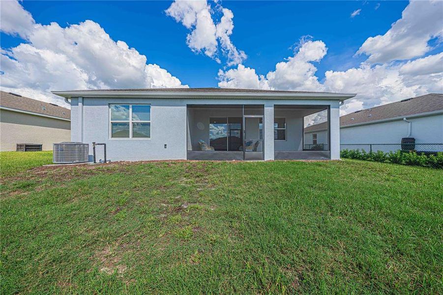 Exterior details and patio area of a home in JB Ranch, Ocala (Image 31).