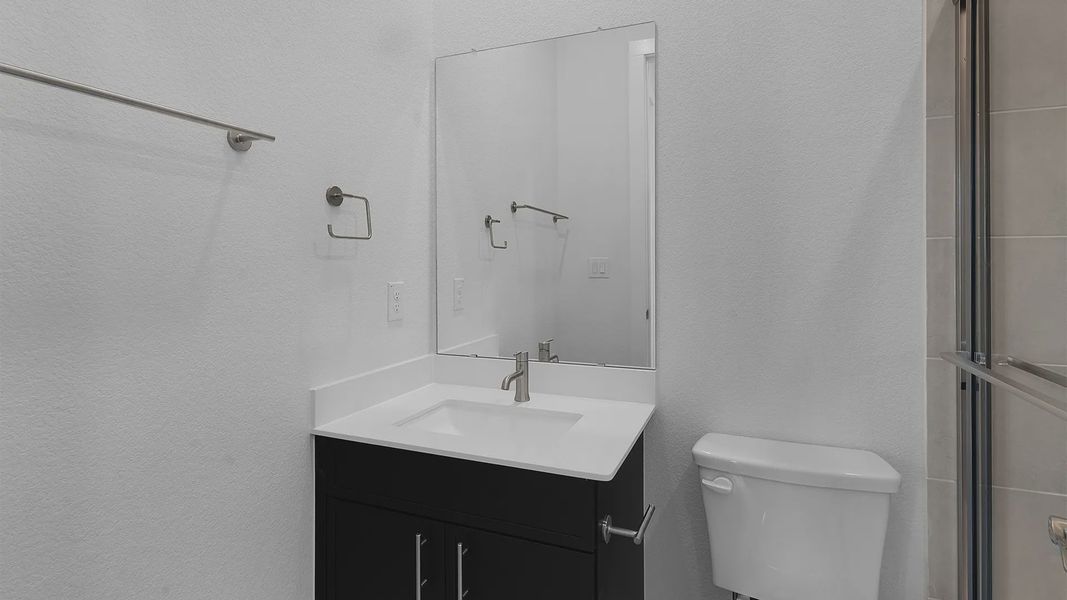 Furnished interior view inside a new home in Lariat, Liberty Hill (Image 5).