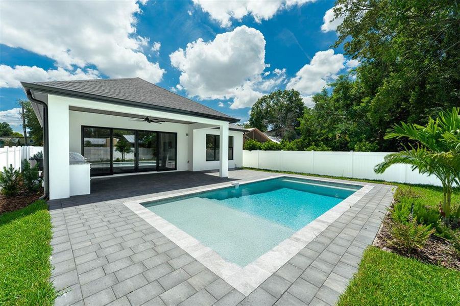 Exterior details and patio area of a home in , Winter Park (Image 24).