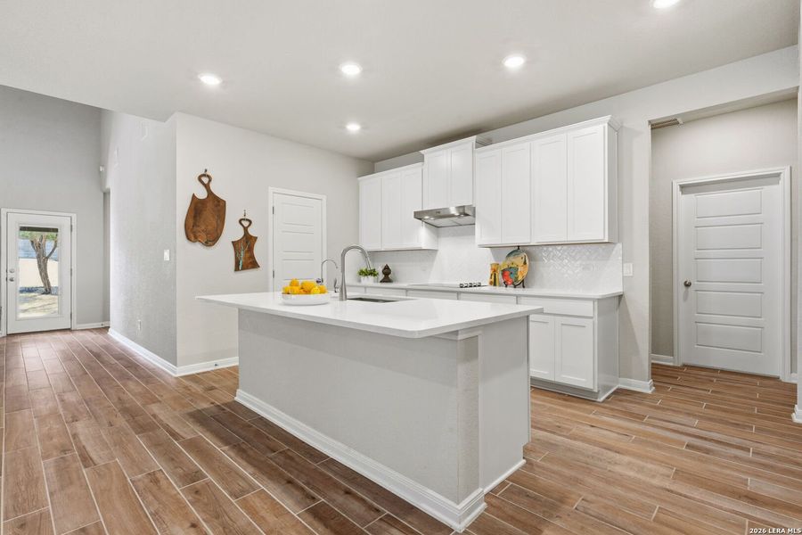 Furnished interior view inside a new home in Fox Falls, Boerne (Image 30).