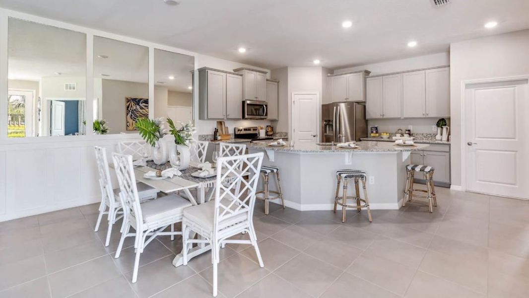 Furnished interior view inside a new home in Coddington, Bradenton (Image 6).