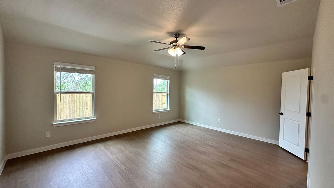 Spacious, unfurnished interior of a new home in The Lakes Northwest, Robstown (Image 29).
