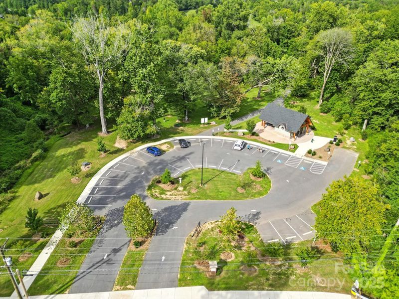 Greenway Park right across the street from the Home Greenway Park right across the street from the Home