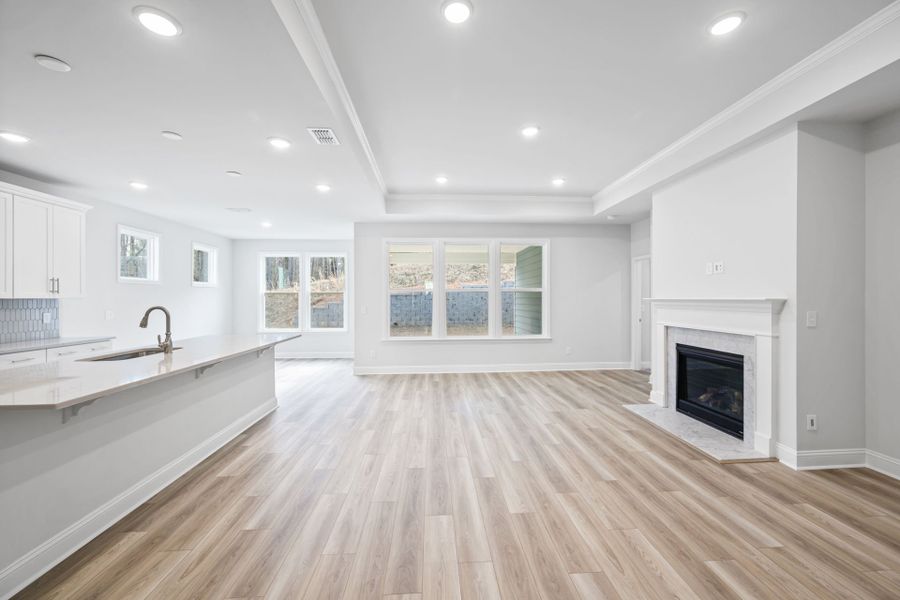 Spacious, unfurnished interior of a new home in Grand Arbor, Blythewood (Image 17).