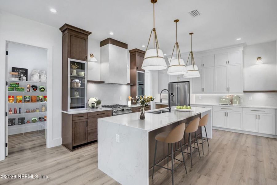 Furnished interior view inside a new home in , St. Augustine (Image 6).