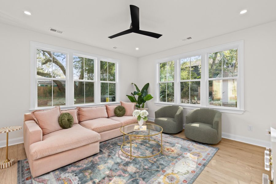 Furnished interior view inside a new home in Park Circle Single Family Homes, North Charleston (Image 14).