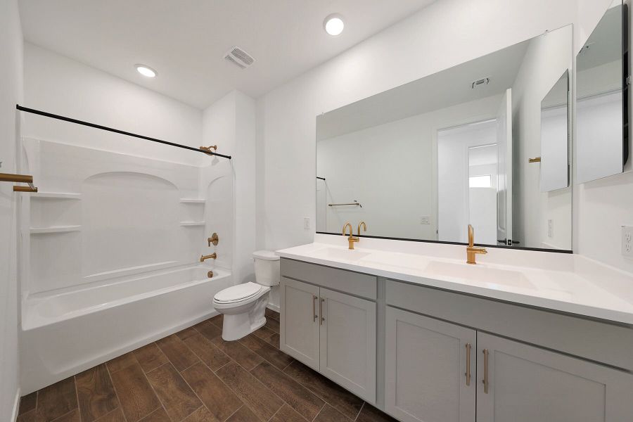 Furnished interior view inside a new home in Pinnacle at San Tan Heights, San Tan Valley (Image 7).