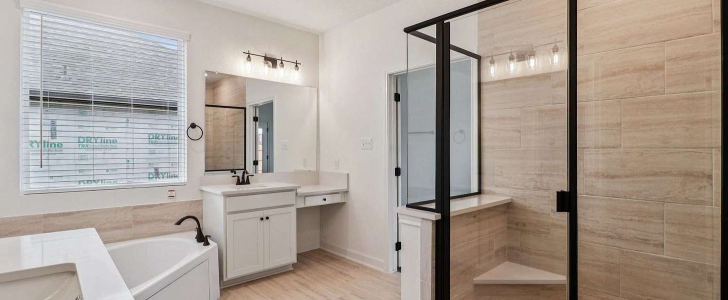 Representative furnished interior of a home built from the San Saba by Ashton Woods in The Heritage at Saddlebrook Ranch 70's, Schertz (Image 13). Representative furnished interior of a home built from the San Saba by Ashton Woods in The Heritage at Saddlebrook Ranch 70's, Schertz (Image 13).