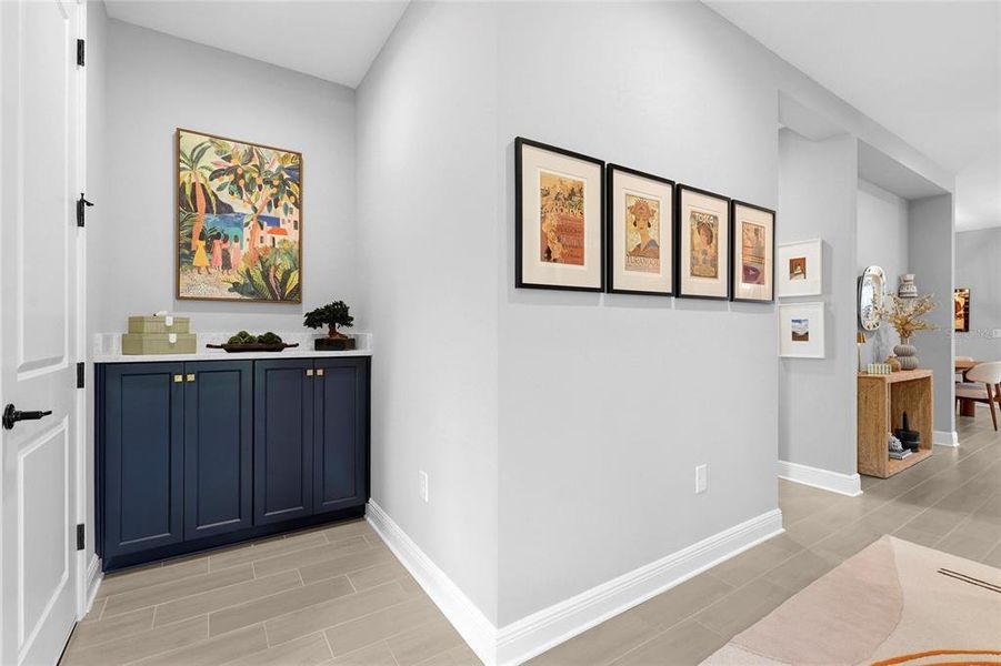 Furnished interior view inside a new home in , Sarasota (Image 20).