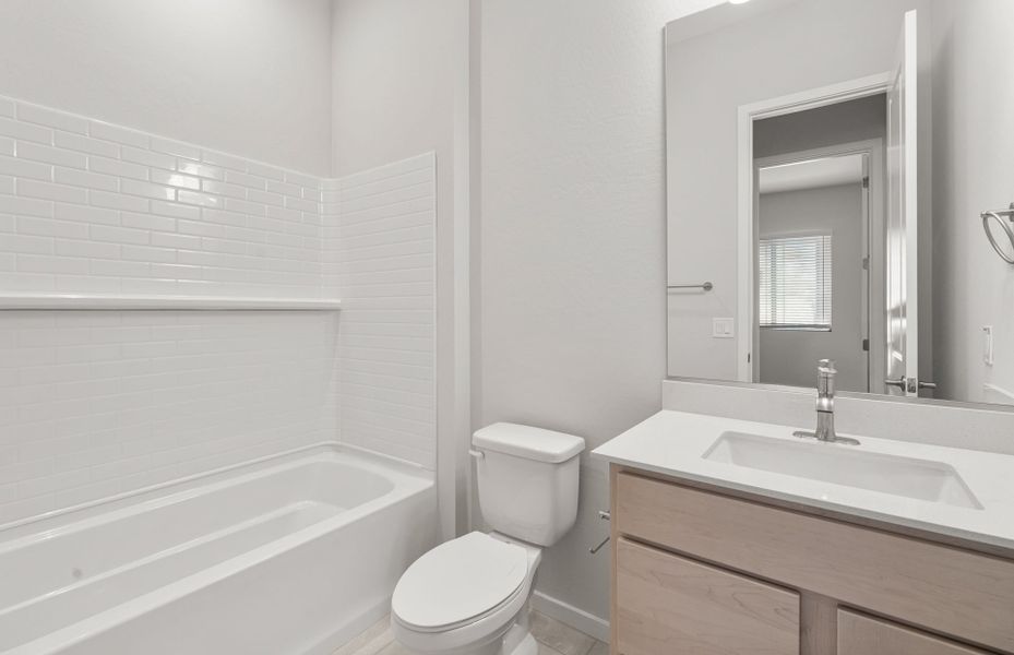 Furnished interior view inside a new home in Regent Hills - Meadow Series, Buckeye (Image 11).