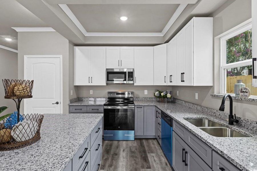 Furnished interior view inside a new home in , Kaufman (Image 14).