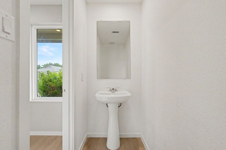 Half bath Half bath