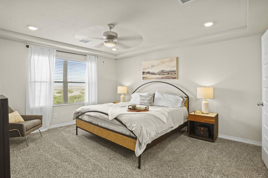 Representative furnished interior of a home built from the Nolina by View Homes in Paseos Del Este, Horizon City (Image 13). Representative furnished interior of a home built from the Nolina by View Homes in Paseos Del Este, Horizon City (Image 13).