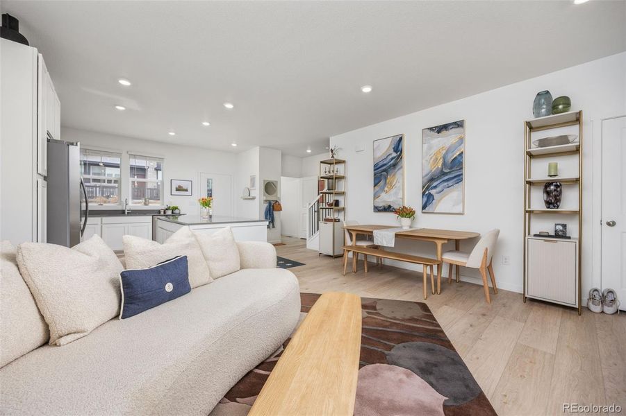 Furnished interior view inside a new home in Whisper Village, Arvada (Image 15).