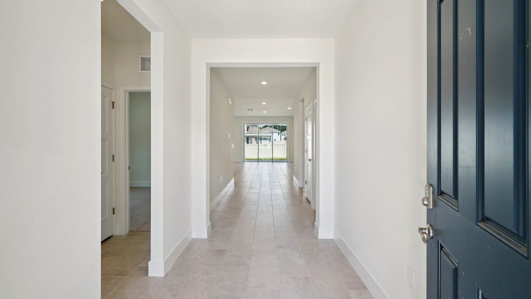 Representative unfurnished interior of a home built from the LANTANA by D.R. Horton in Buchanan Trails, Newberry (Image 18).