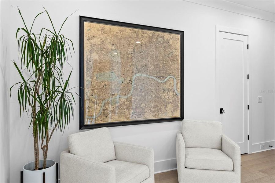 Furnished interior view inside a new home in , Tampa (Image 20).