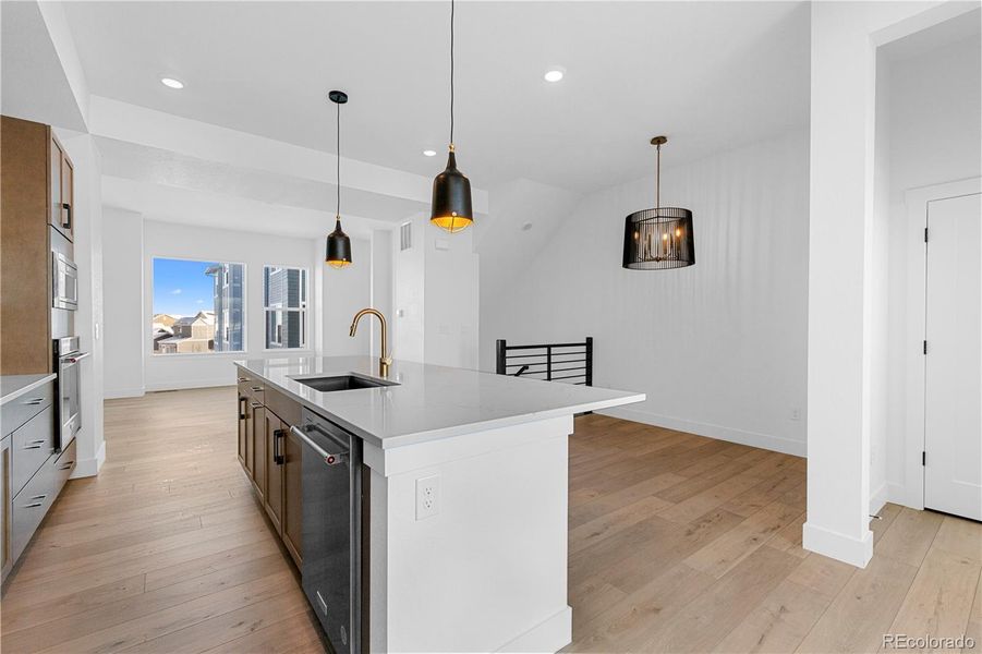 Furnished interior view inside a new home in , Broomfield (Image 9).