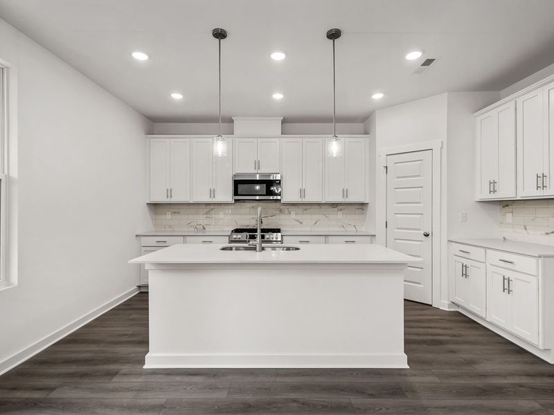Furnished interior view inside a new home in Calista Farms, White House (Image 8).