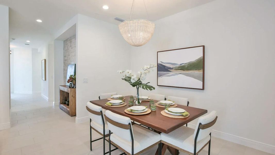 Furnished interior view inside a new home in Boca Royale Golf & Country Club Real Estate and Homes for Sale in Englewood, FL - Neal Communities, Englewood (Image 11). Furnished interior view inside a new home in Boca Royale Golf & Country Club Real Estate and Homes for Sale in Englewood, FL - Neal Communities, Englewood (Image 11).