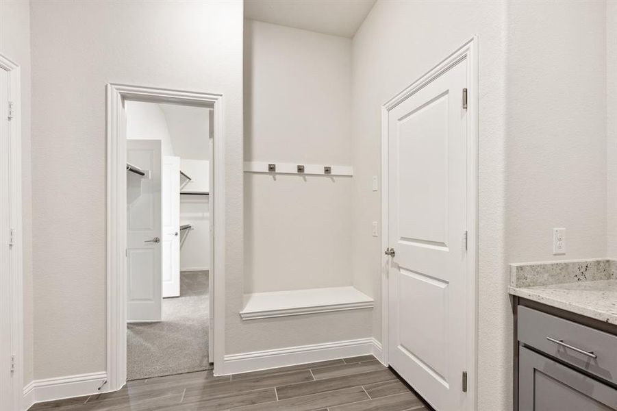 Furnished interior view inside a new home in Villages of Walnut Grove, Midlothian (Image 14).