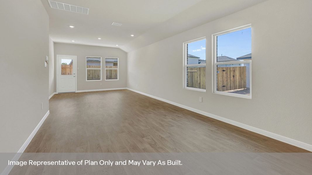 Spacious, unfurnished interior of a new home in Whisper South, San Marcos (Image 13).