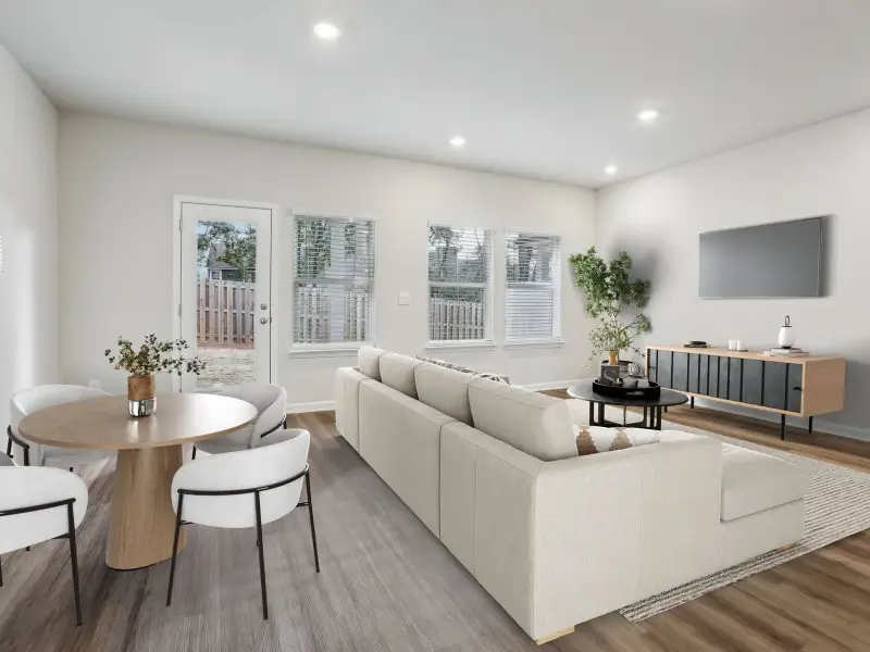 Furnished interior view inside a new home in Brooks Lake, Loganville (Image 3).