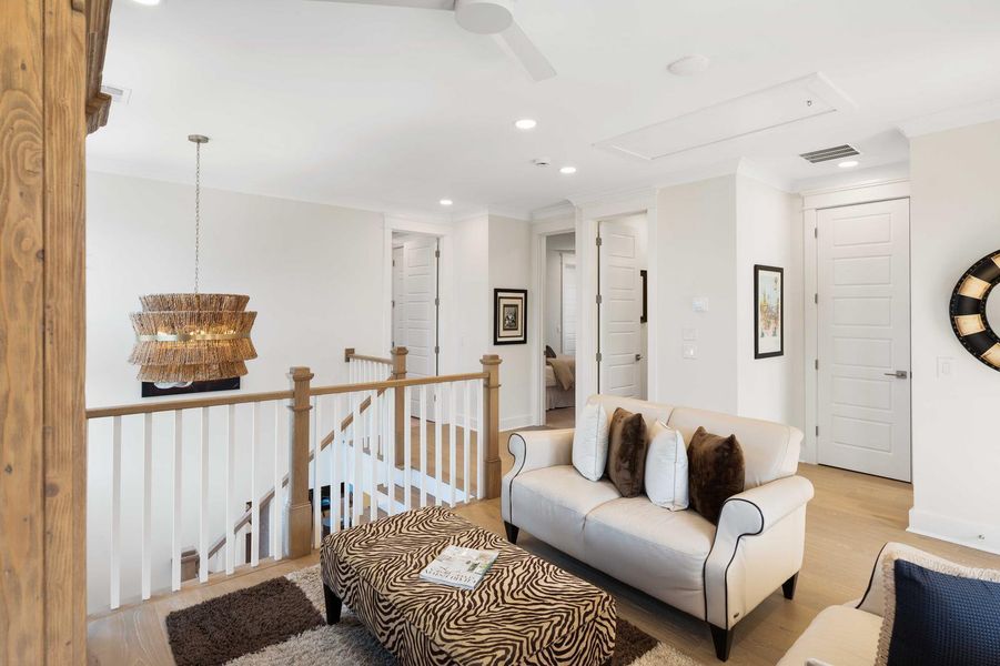 Furnished interior view inside a new home in , Johns Island (Image 43).