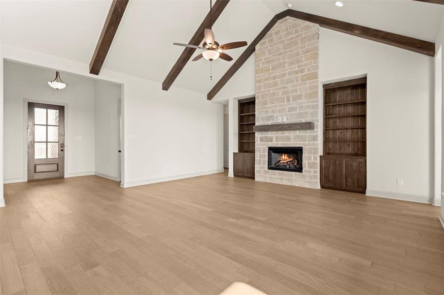 Spacious, unfurnished interior of a new home in Levante - 1 Acre Lots, Waxahachie (Image 22). Spacious, unfurnished interior of a new home in Levante - 1 Acre Lots, Waxahachie (Image 22).