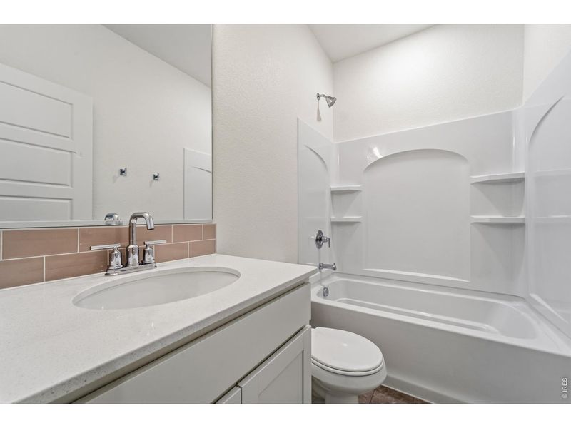 Furnished interior view inside a new home in Liberty Draw, Evans (Image 4).