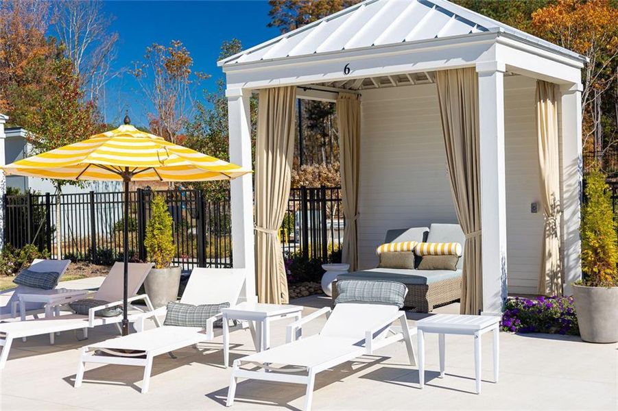 Community amenities in Soleil Belmont Park, Canton (Image 22).