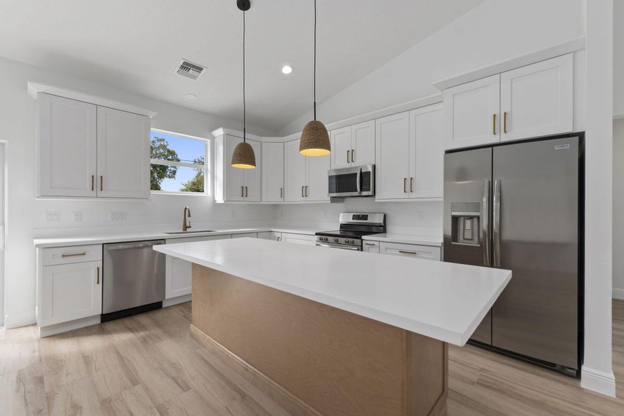 Furnished interior view inside a new home in , Port St. Lucie (Image 7).