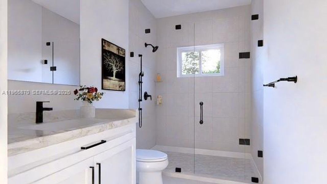 Furnished interior view inside a new home in , Fort Lauderdale (Image 15).