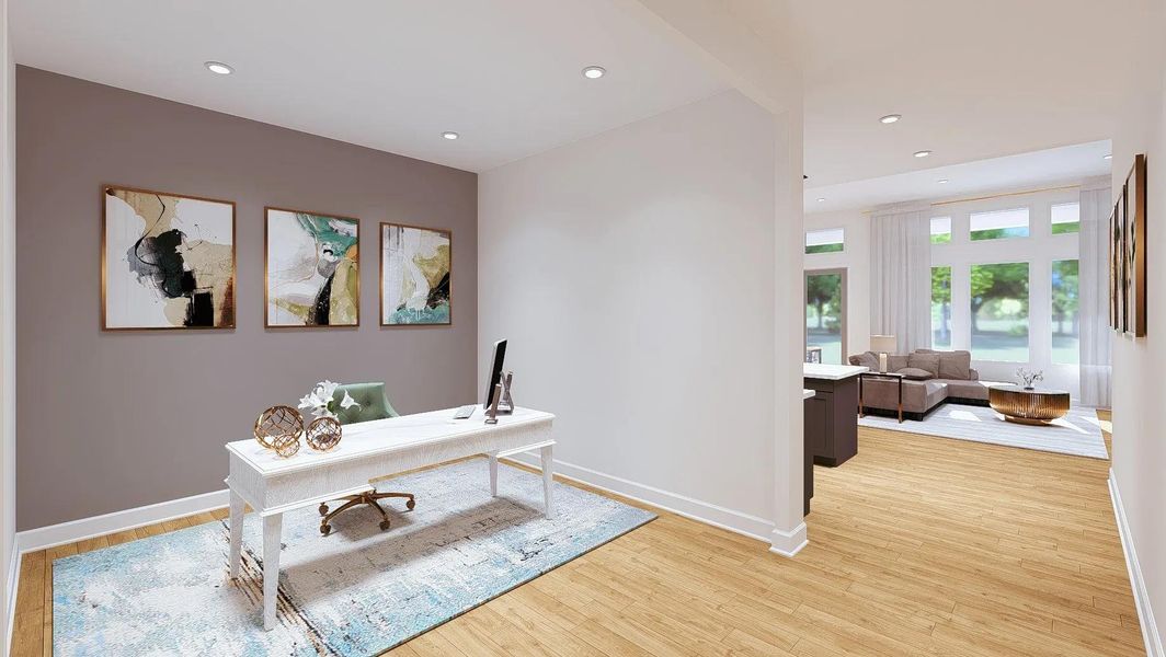 The El Dorado Home Office The El Dorado Home Office