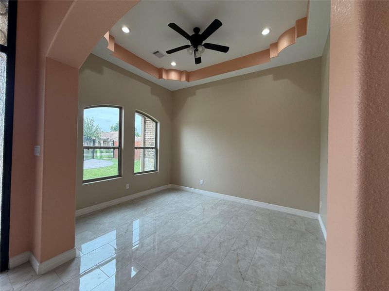 front living area