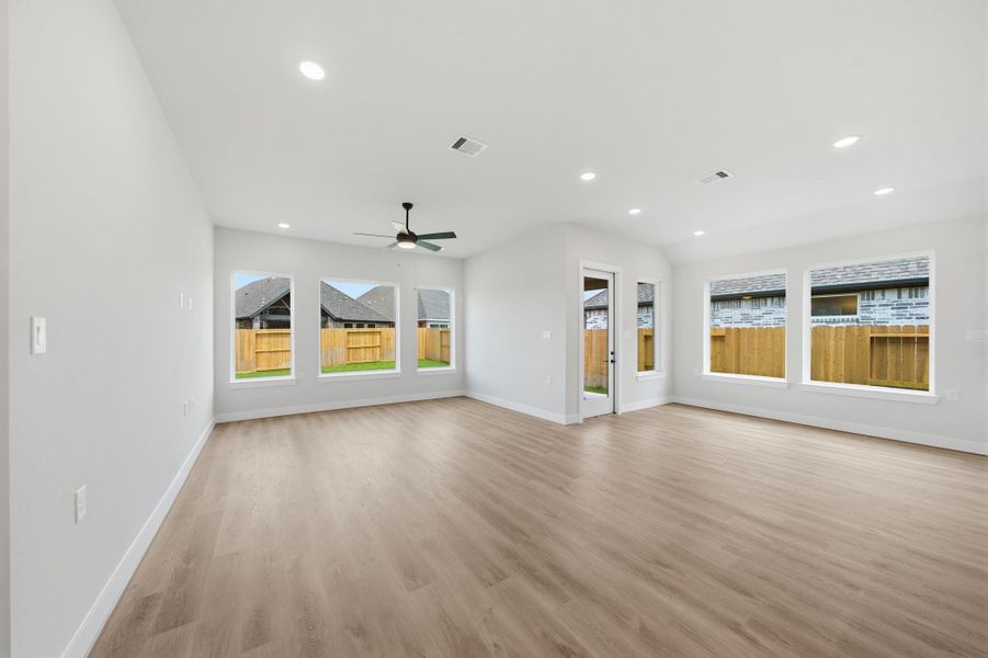 Spacious, unfurnished interior of a new home in The Highlands, Porter (Image 22).