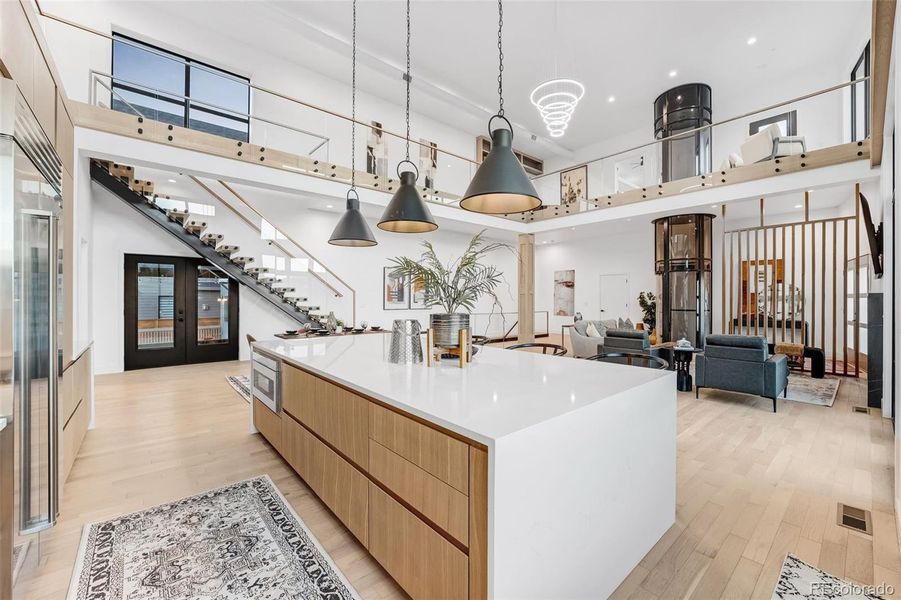 Furnished interior view inside a new home in , Superior (Image 33).