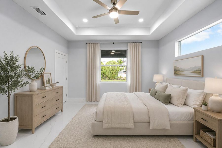 Furnished interior view inside a new home in , Lehigh Acres (Image 14).