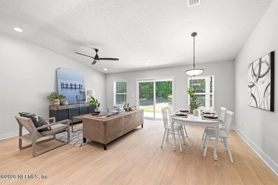 Furnished interior view inside a new home in , Middleburg (Image 11).