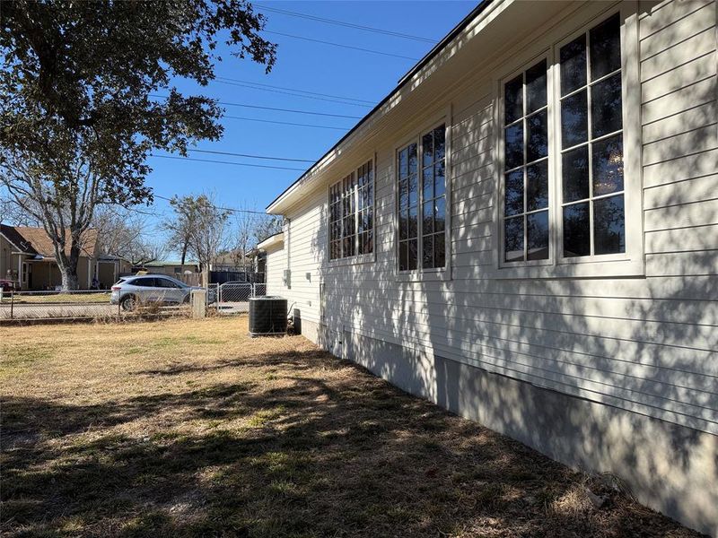 Exterior details and patio area of a home in , Weatherford (Image 2). Exterior details and patio area of a home in , Weatherford (Image 2).