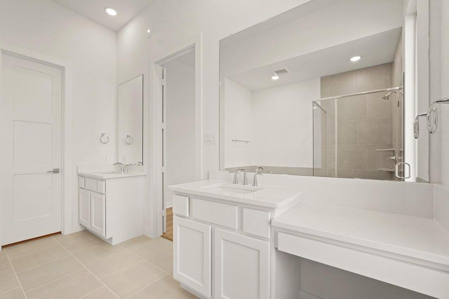 Furnished interior view inside a new home in Kresston: 55ft. lots, Magnolia (Image 14).