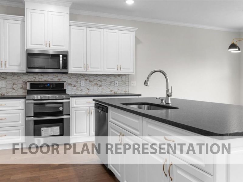 Dublin II Floor Plan Representation | Kitchen