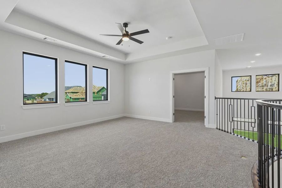 Spacious, unfurnished interior of a new home in The Grove Frisco, Frisco (Image 28). Spacious, unfurnished interior of a new home in The Grove Frisco, Frisco (Image 28).