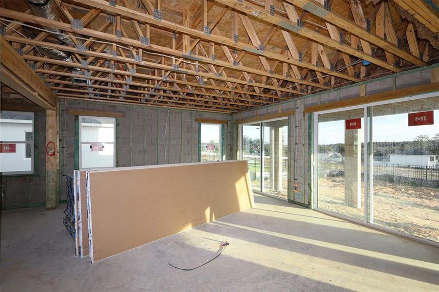 In-progress construction of a new home in Wolf Lake Ranch, Apopka, FL (Image 11).