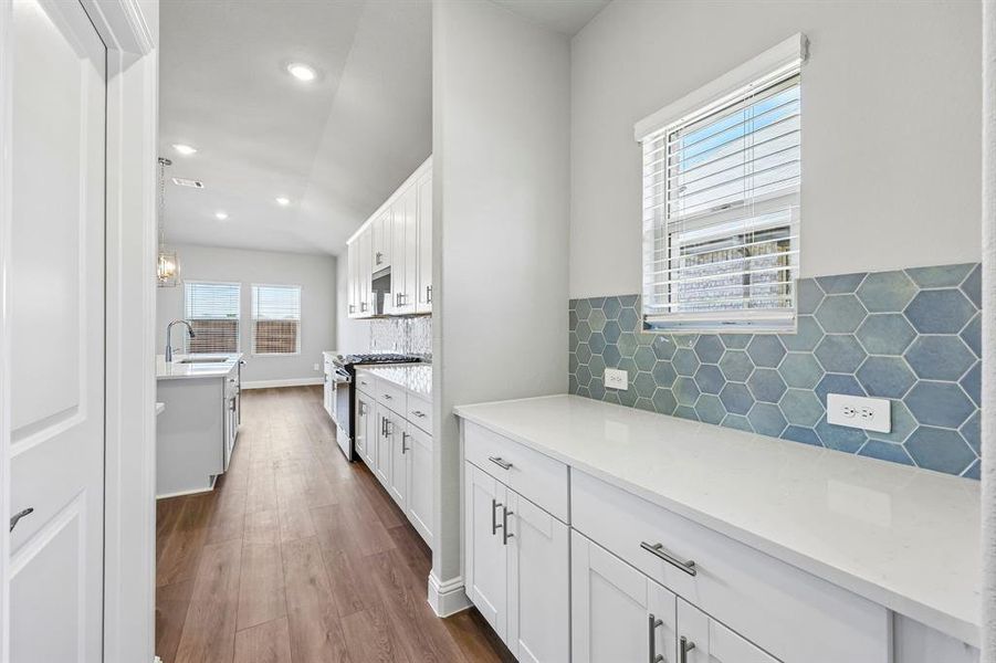 Furnished interior view inside a new home in Lakehaven - Premier Series, Farmersville (Image 11).